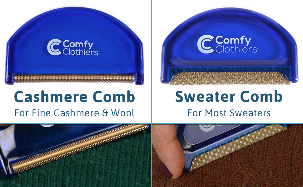 Multi-Fabric Comb & Cashmere Comb (Combo Pack) - Image 2